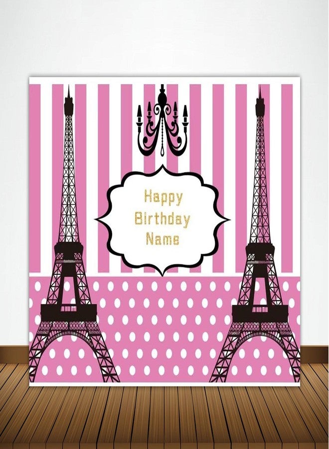 Theme My Party Birthday Decoration Backdrop for Birthday Decoration for Girls (4ft x 4ft) - Image 2